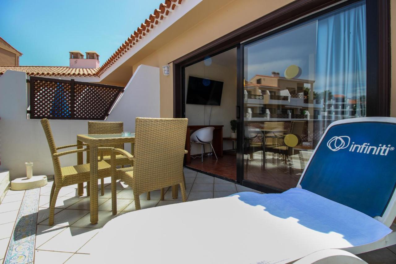 Precioso ático en Golf del Sur con terraza y piscina climatizada ! Apartamento San Miguel de Abona Exterior foto
